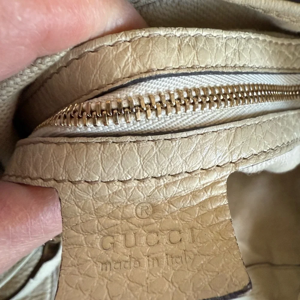 Gucci SoHo Crème Shoulder Bag in EUC - Picture 7 of 15